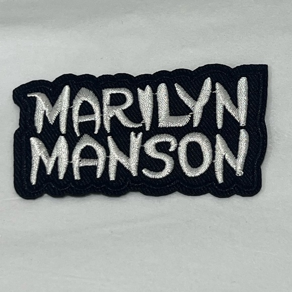 Marilyn Manson Iron-On Patch - Picture 2 of 7